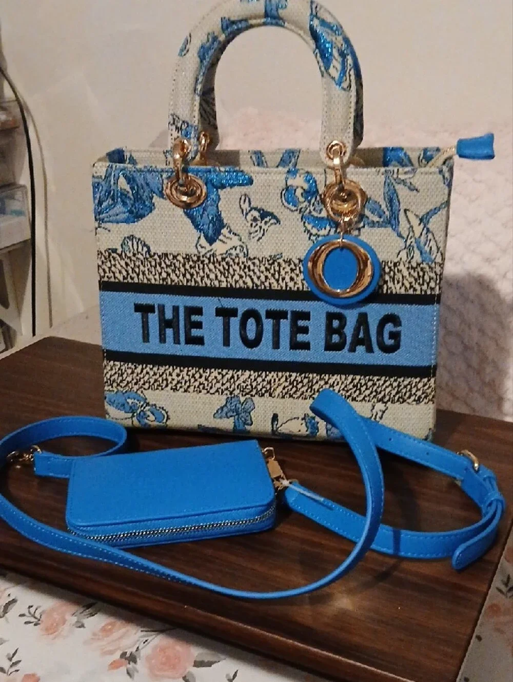 none branded stylish blue